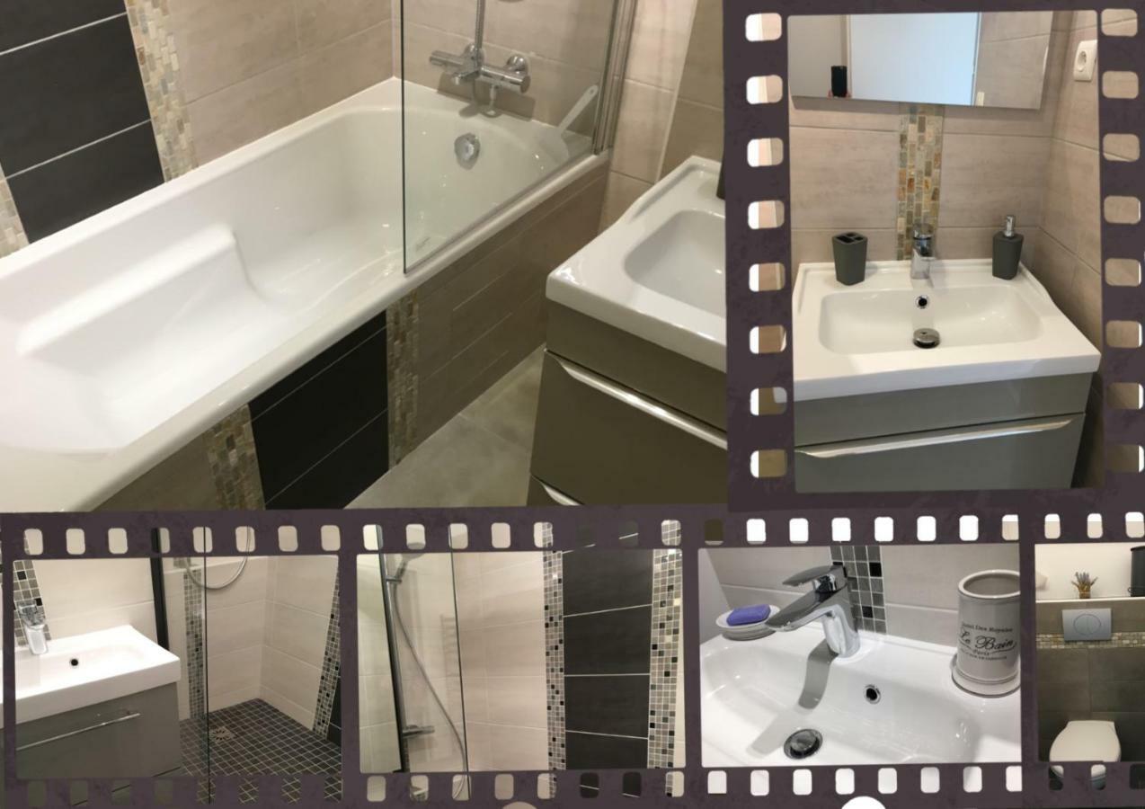 Bedinreims "Burgundy Bottle" 110M2 Exceptional, 4 Chambres Doubles, 2 Bain, Free Park & Wifi, Tout Equipe מראה חיצוני תמונה